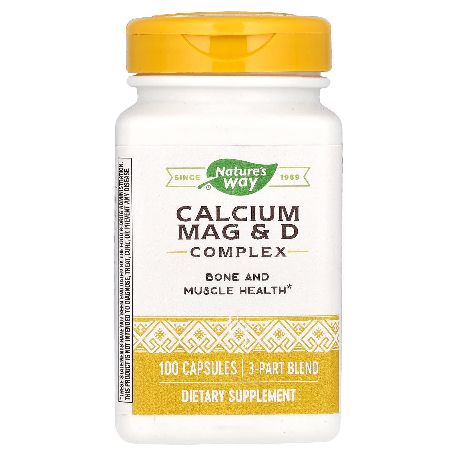 Nature's Way-Calcium Mag & D Complex-100 Capsules