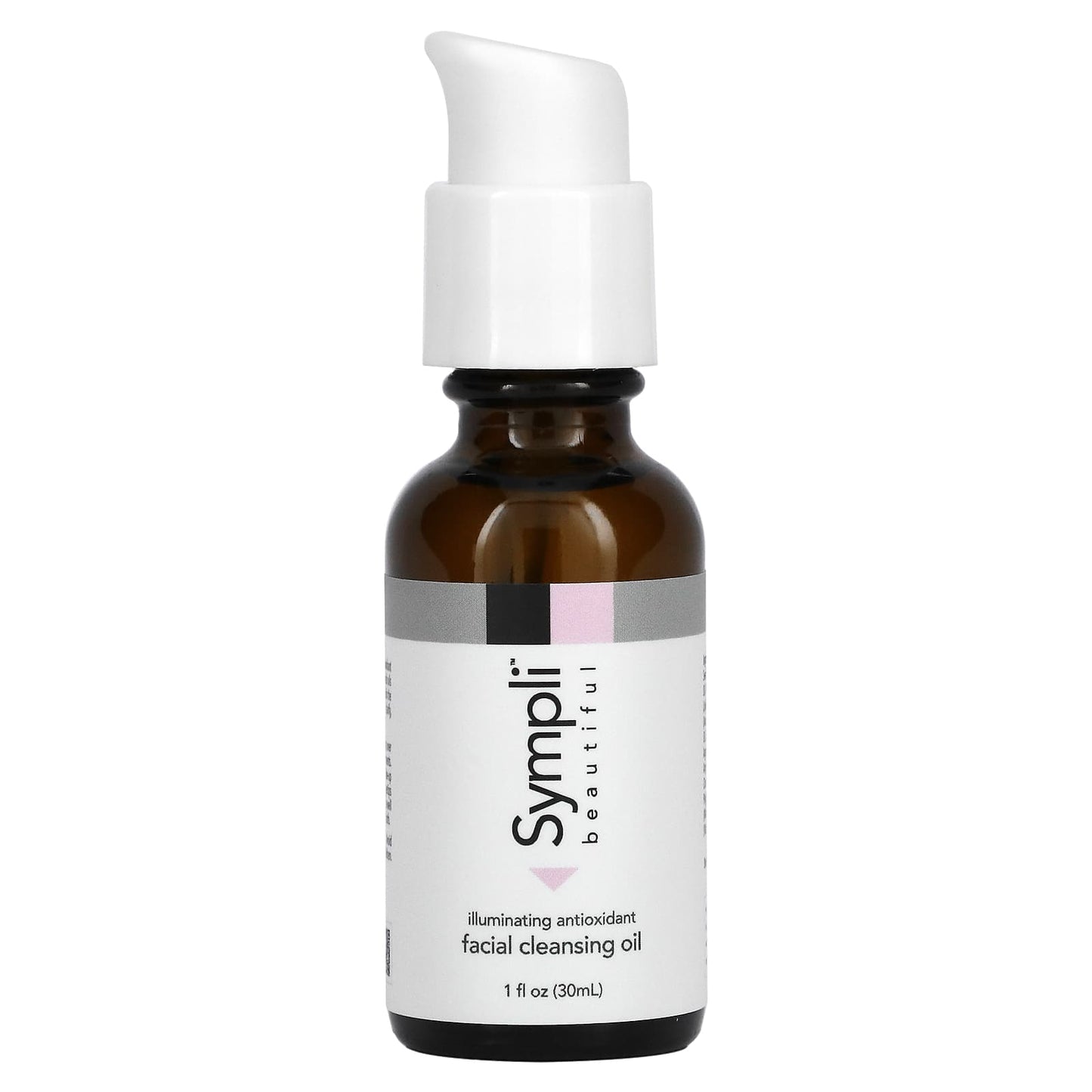 Sympli Beautiful-Illuminating Antioxidant Facial Cleansing Oil-with Argan-Marula-Rosehip & Orange Oil-1 fl oz (30 ml)