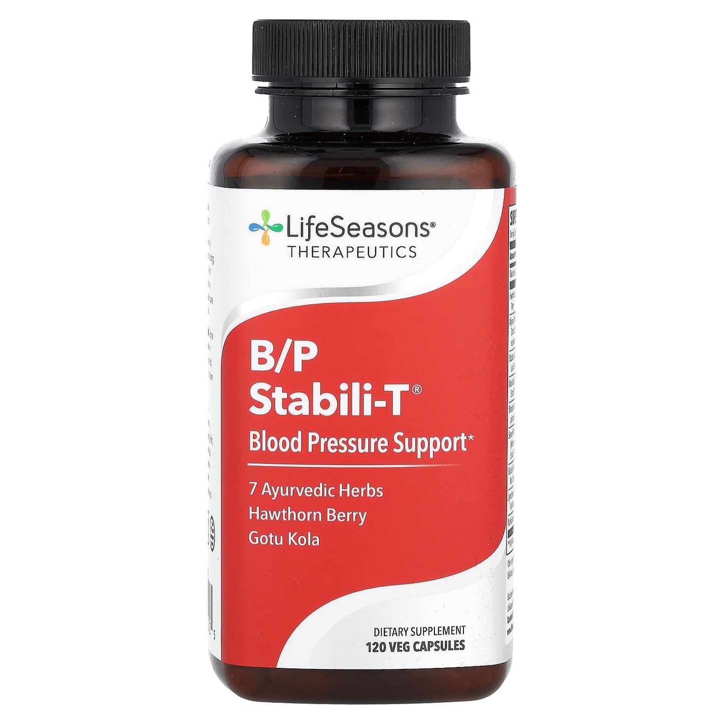 LifeSeasons-B/P Stabili-T-Blood Pressure Support-120 Veg Capsules