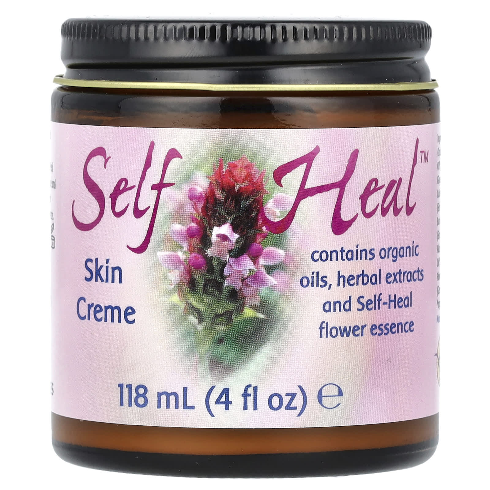 Flower Essence Services-Self Heal Skin Cream-4 fl oz (118 ml)