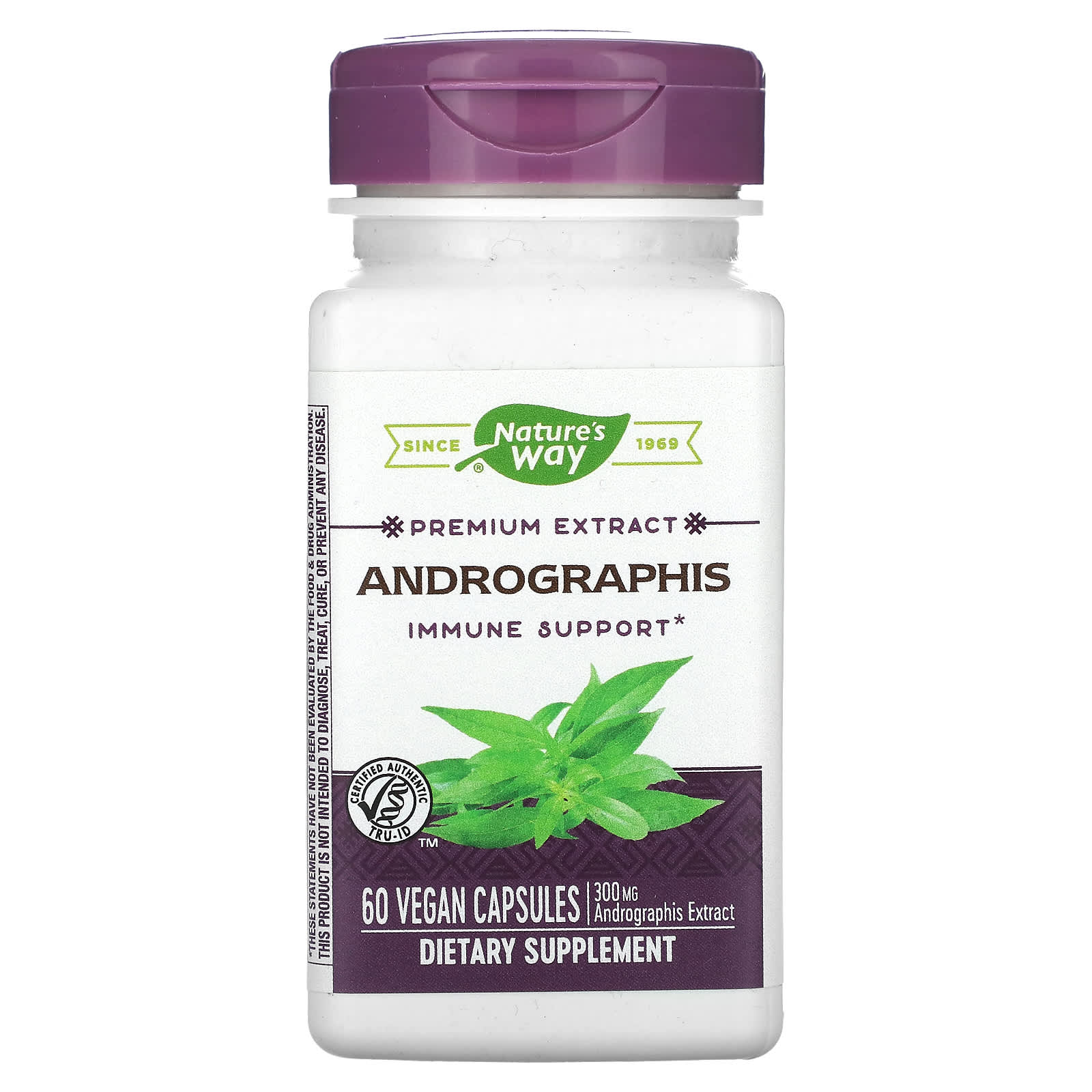 Nature's Way-Andrographis-300 mg-60 Vegan Capsules