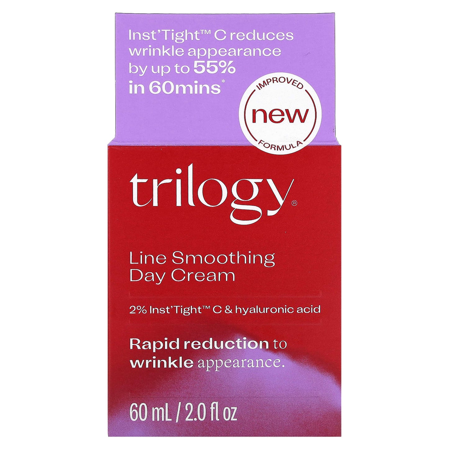 Trilogy, Line Smoothing Day Cream, 2 fl oz (60 ml)