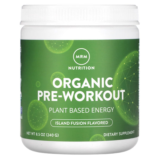 MRM Nutrition-Organic Pre-Workout-Island Fusion-8.5 oz (240 g)