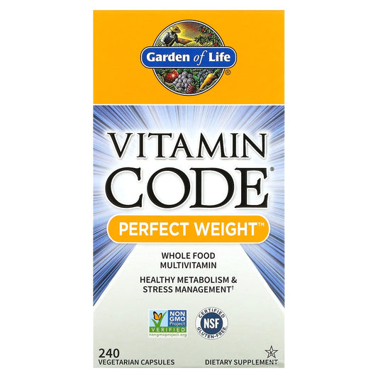 Garden of Life-Vitamin Code-Perfect Weight-240 Vegetarian Capsules