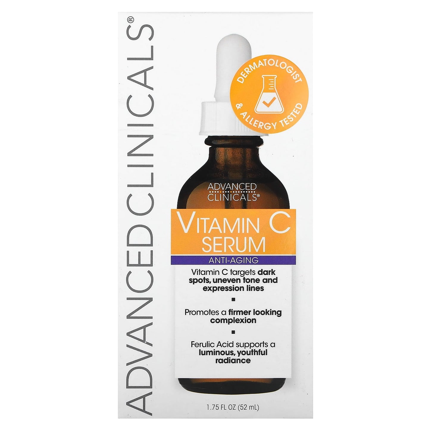 Advanced Clinicals, Vitamin C Serum, Anti-Aging, 1.75 fl oz (52 ml)