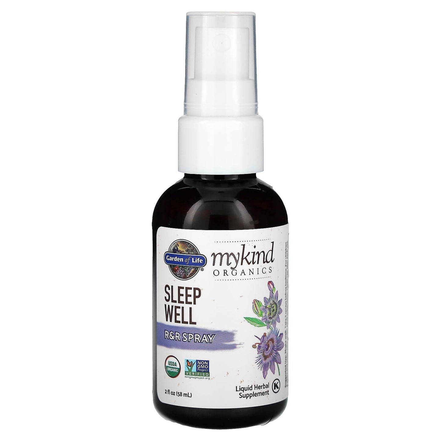 Garden of Life, MyKind Organics, Sleep Well, R&R Spray, 2 fl oz (58 ml)