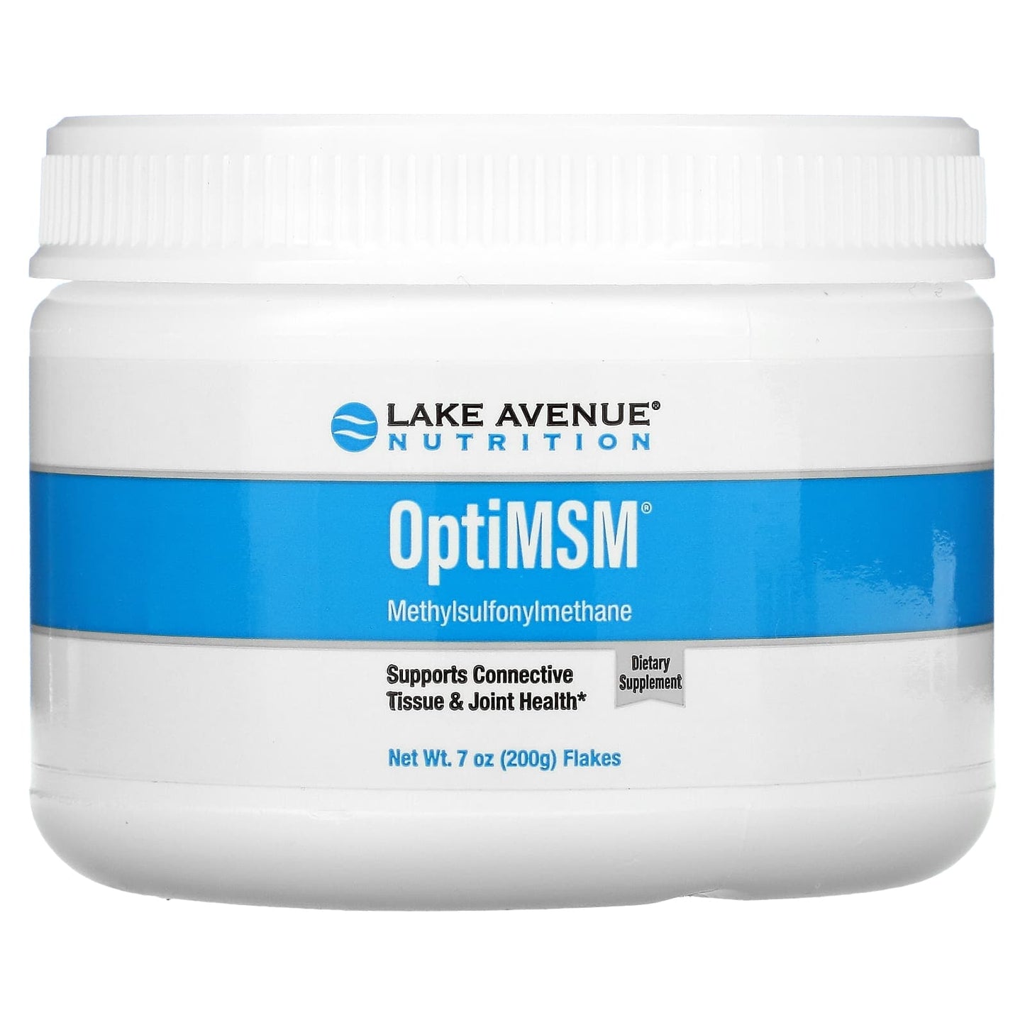 Lake Avenue Nutrition-OptiMSM Flakes-7 oz (200 g)