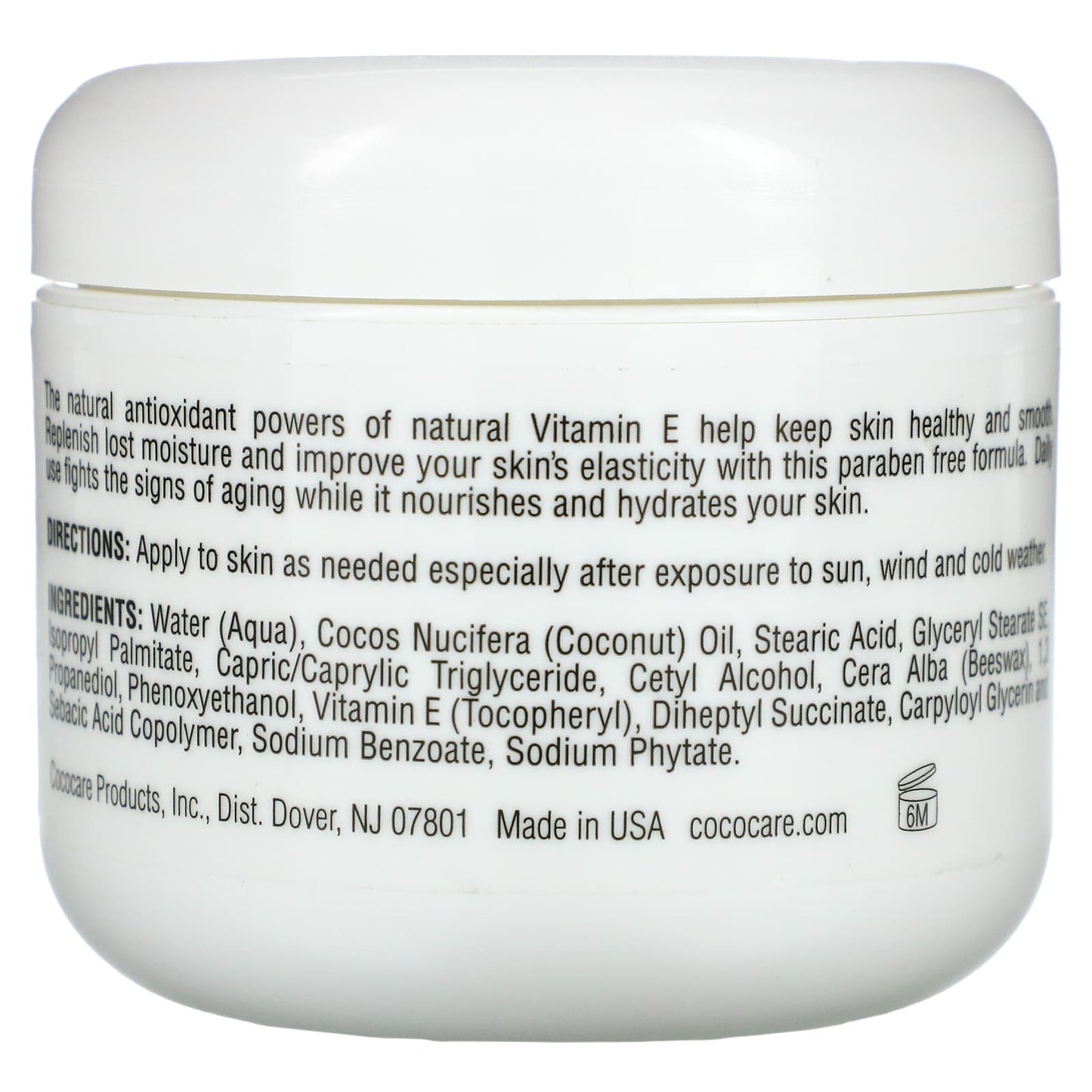 Cococare, Vitamin E Cream, 12,000 IU, 4 oz (110 g)