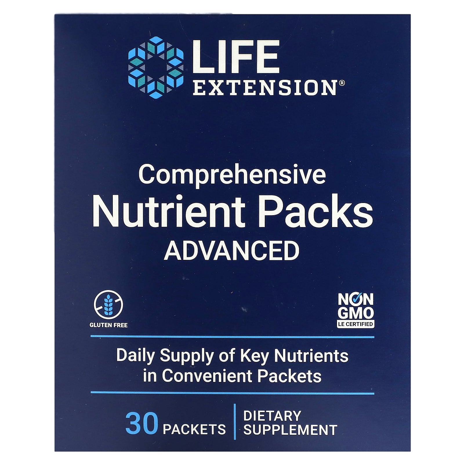 Life Extension-Comprehensive Nutrient Packs Advanced-30 Packets