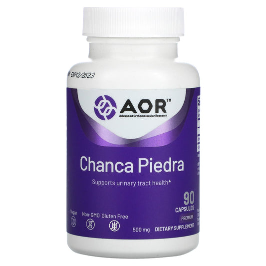 Advanced Orthomolecular Research AOR-Chanca Piedra-500 mg-90 Capsules