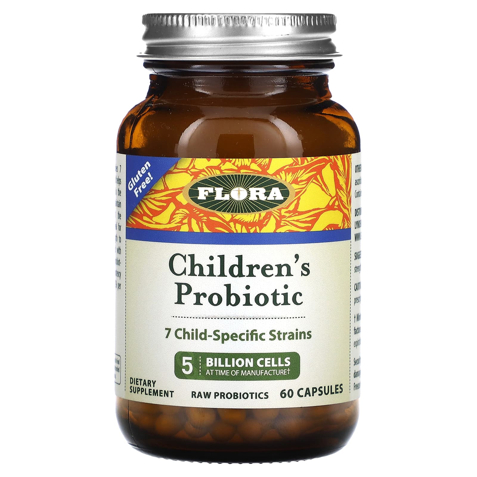 Flora-Children's Probiotic-60 Capsules