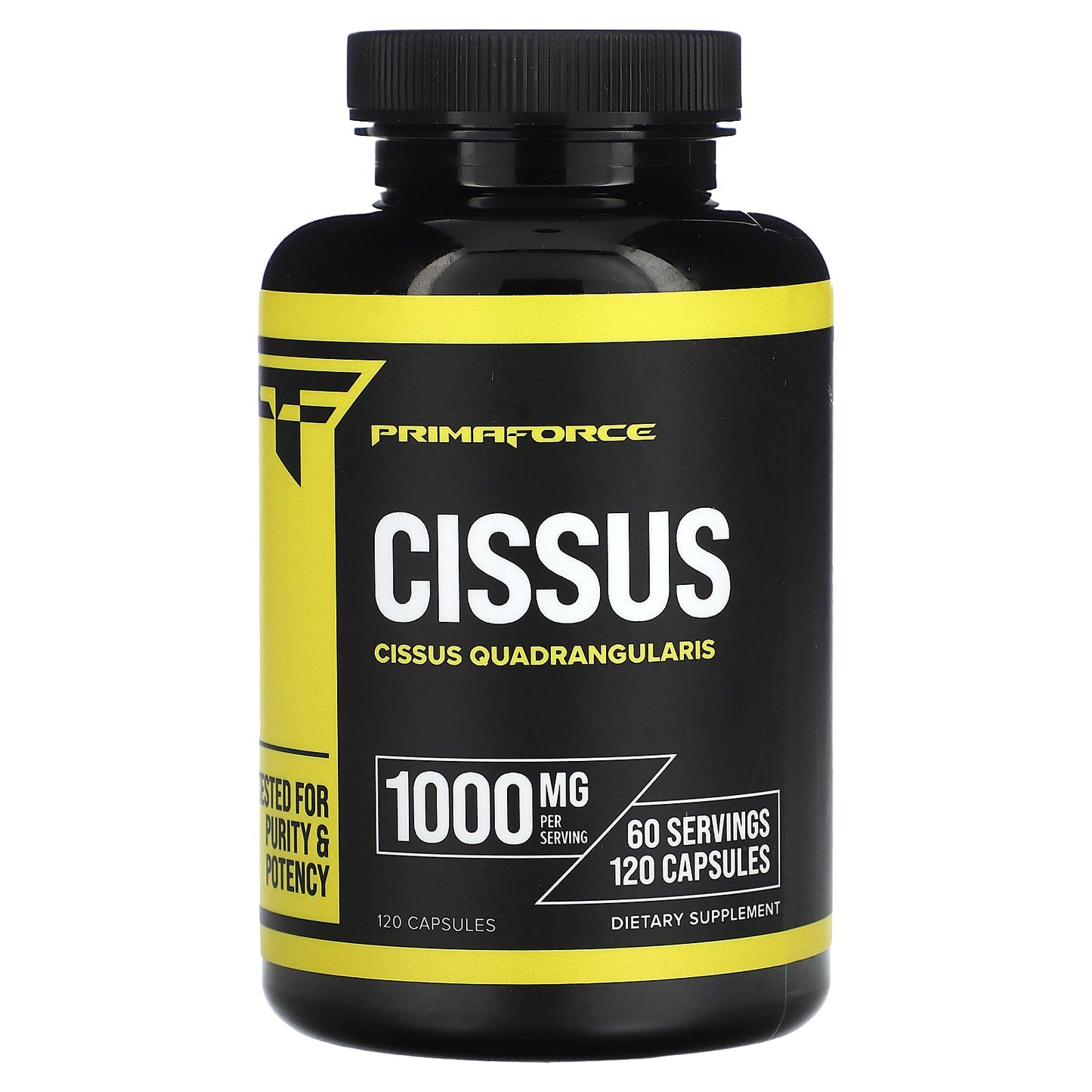 Primaforce-Cissus (Cissus Quadrangularis)-1,000 mg-120 Capsules (500 mg per Capsule)