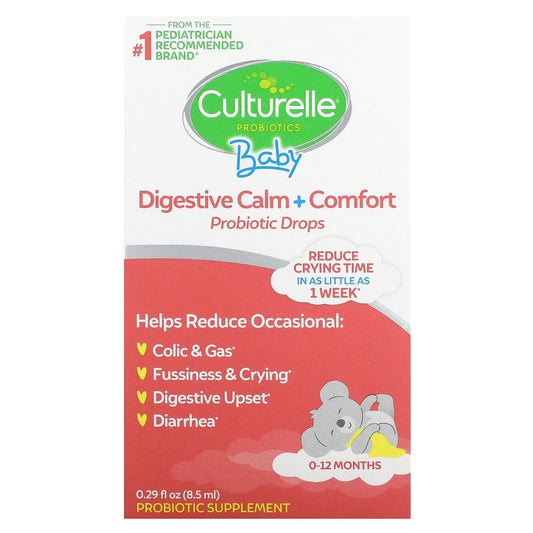 Culturelle-Baby-Digestive Calm + Comfort-Probiotic Drops-0-12 Months-0.29 fl oz (8.5 ml)