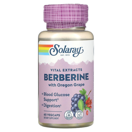 Solaray-Berberine with Oregon Grape-60 VegCaps