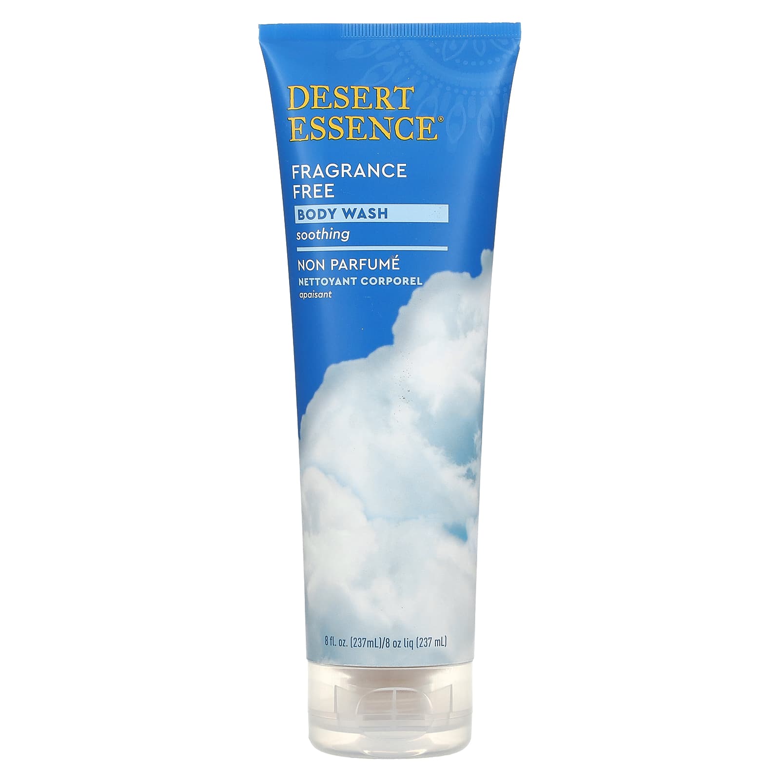 Desert Essence-Body Wash-Fragrance Free-8 fl oz (237 ml)