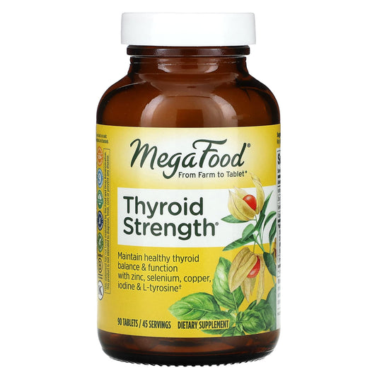 MegaFood-Thyroid Strength-90 Tablets