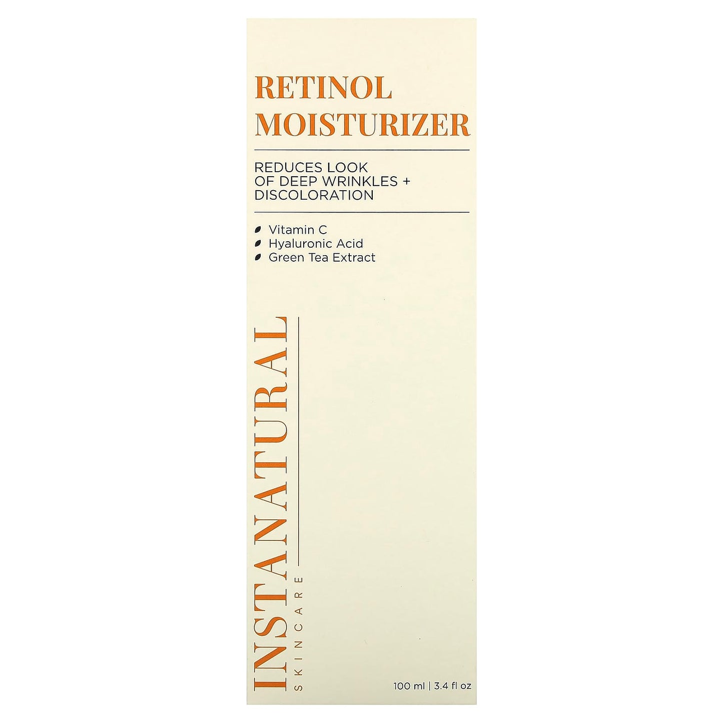 InstaNatural, Retinol Moisturizer, 3.4 fl oz (100 ml)