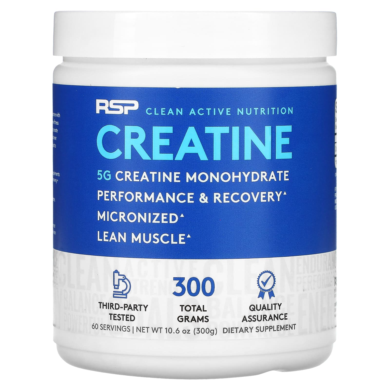 RSP Nutrition-Creatine Monohydrate Powder-10.6 oz (300 g)