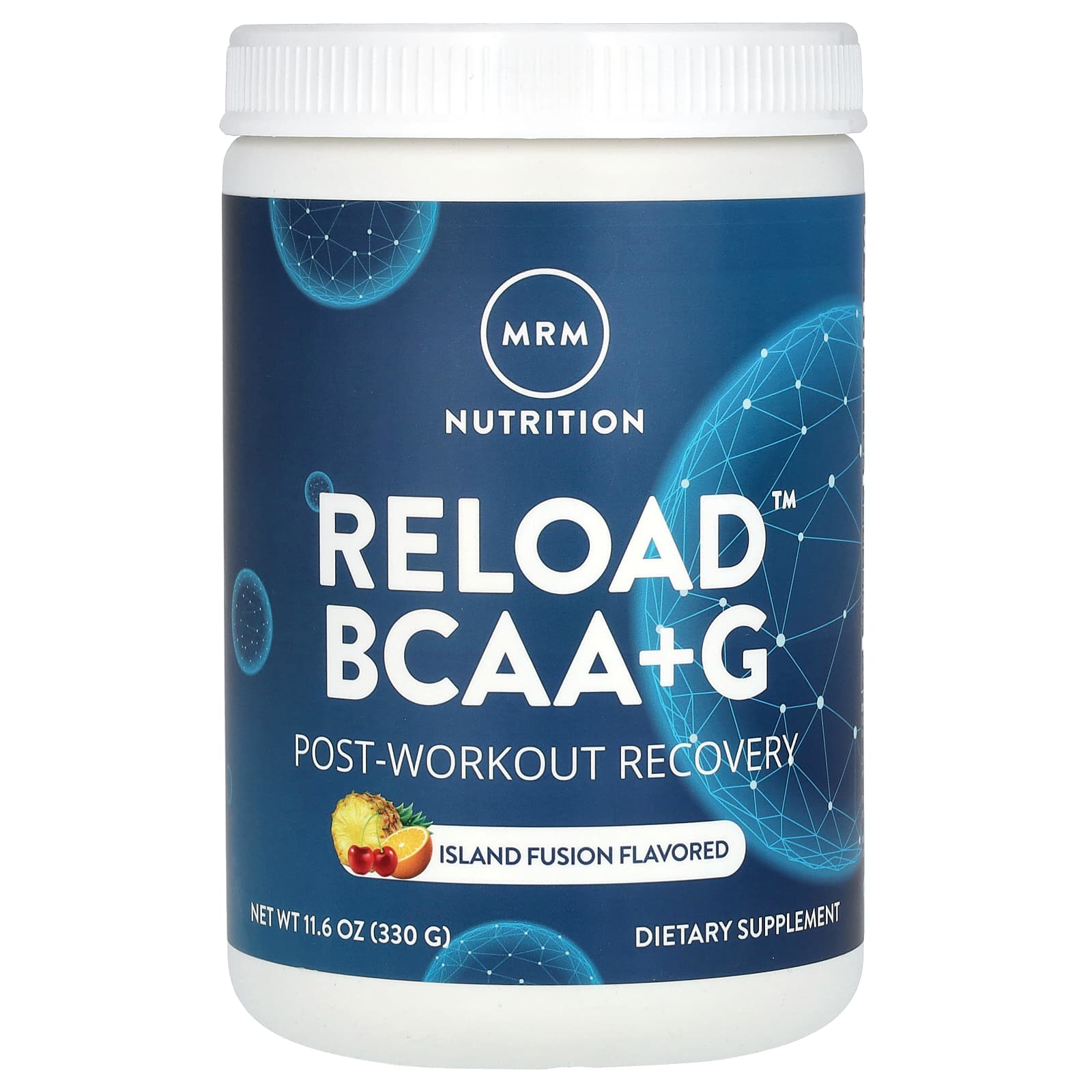 MRM Nutrition-Reload BCAA+G-Post-Workout Recovery-Island Fusion-11.6 oz (330 g)