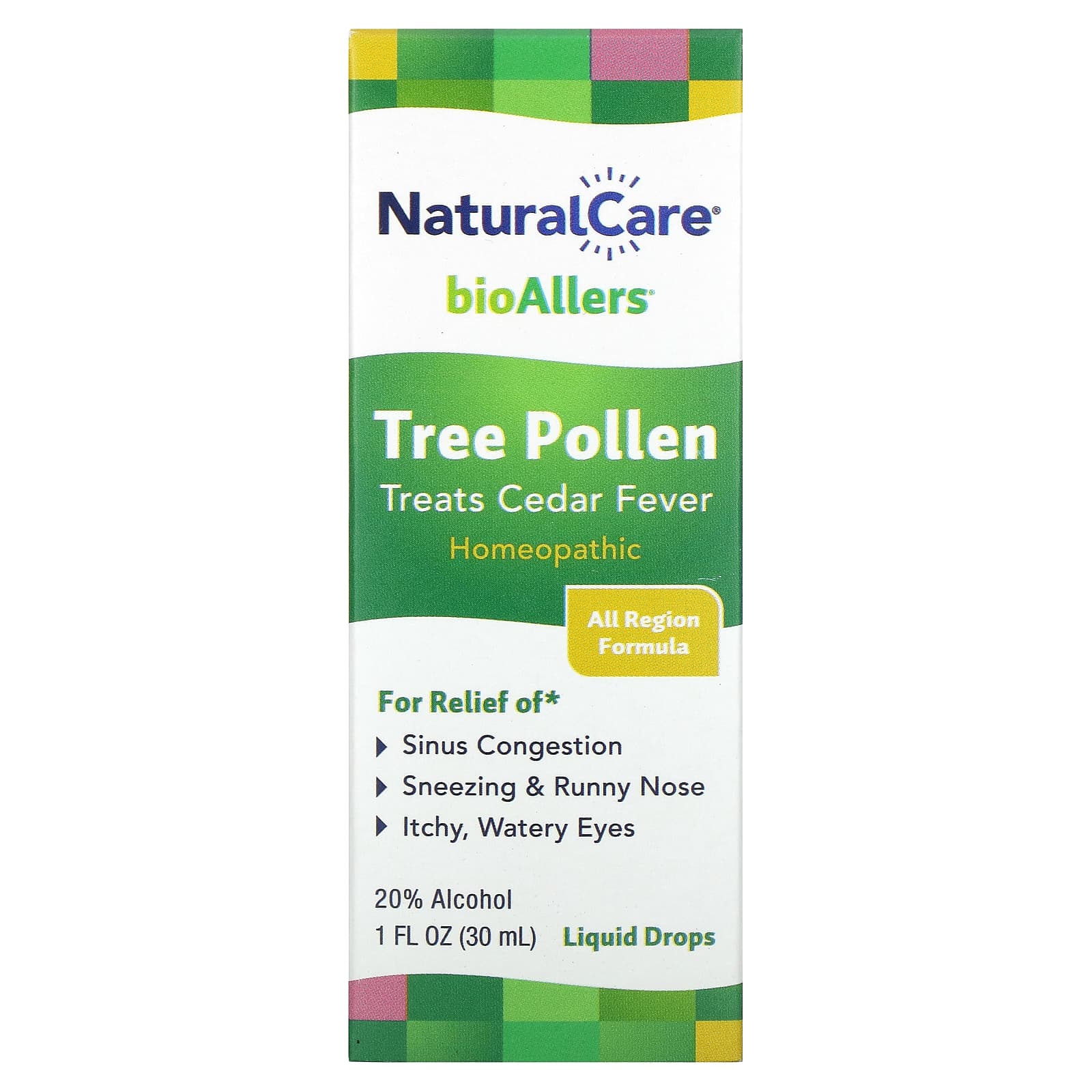 NaturalCare-BioAllers-Tree Pollen-1 fl oz (30 ml)