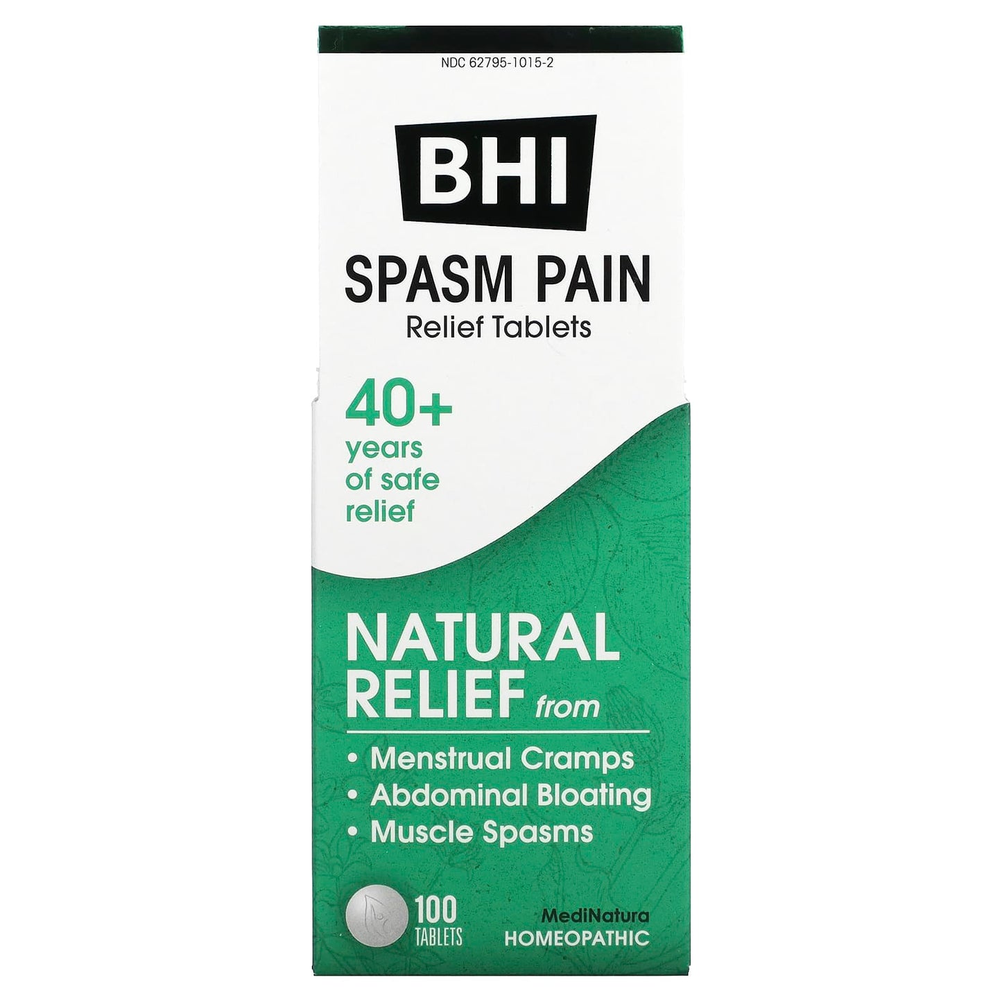 MediNatura-BHI-Spasm Pain-100 Tablets