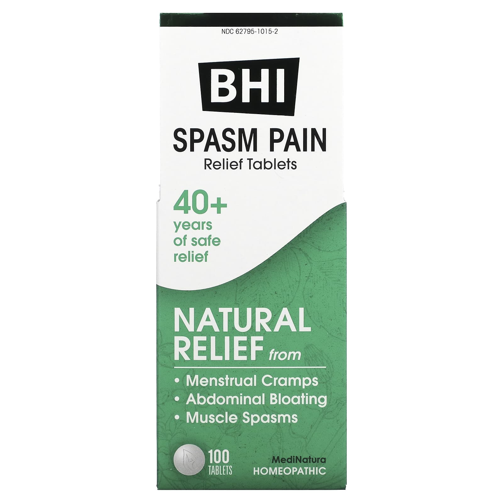 MediNatura-BHI-Spasm Pain-100 Tablets