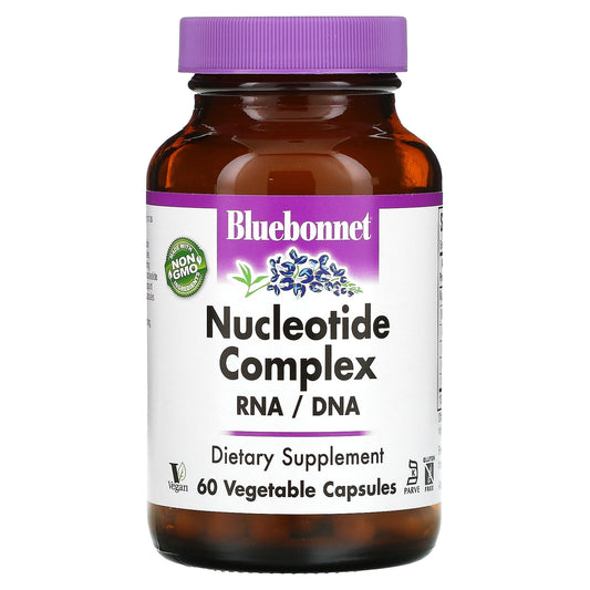 Bluebonnet Nutrition-Nucleotide Complex-RNA / DNA-60 Vegetable Capsules