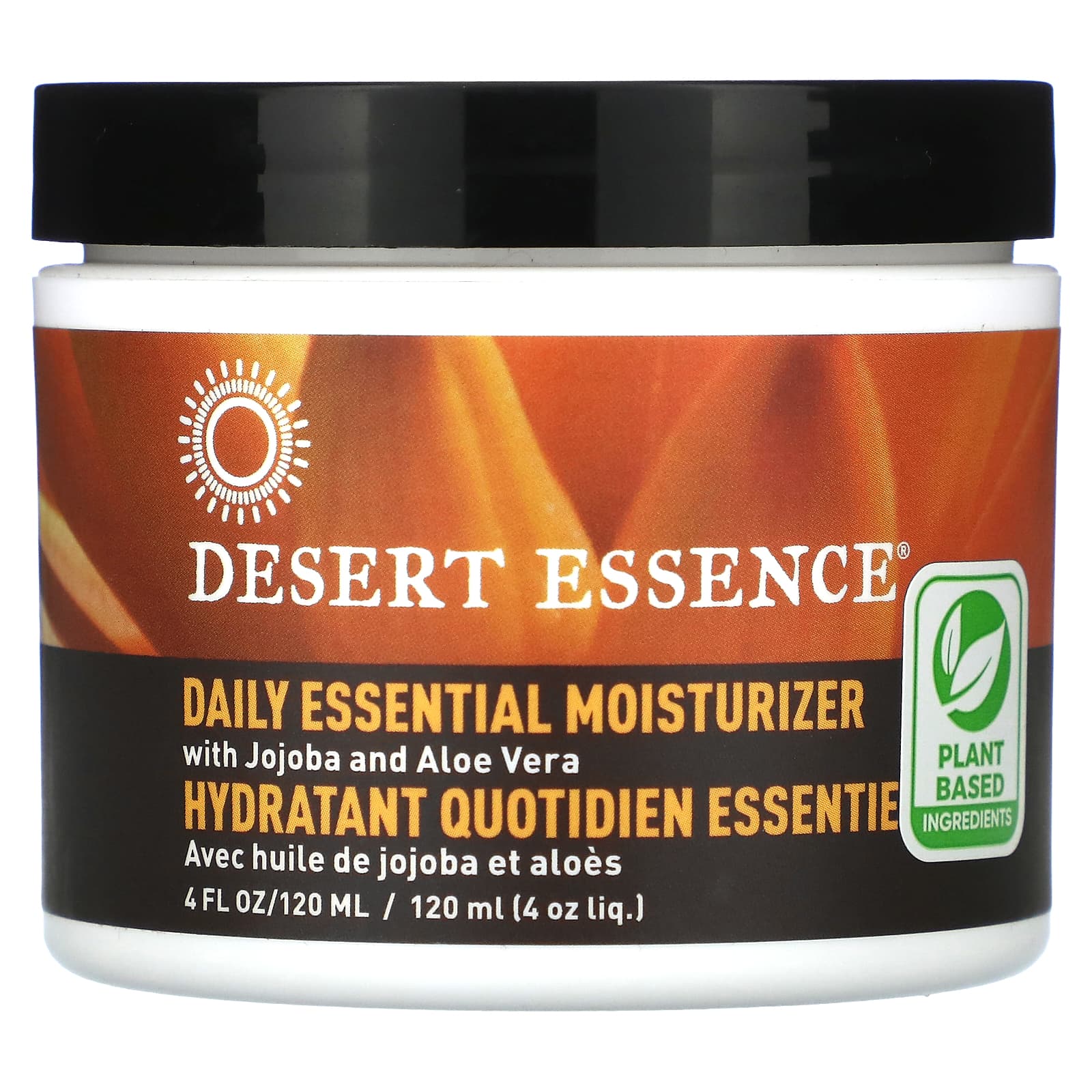 Desert Essence-Daily Essential Moisturizer-4 fl oz (120 ml)