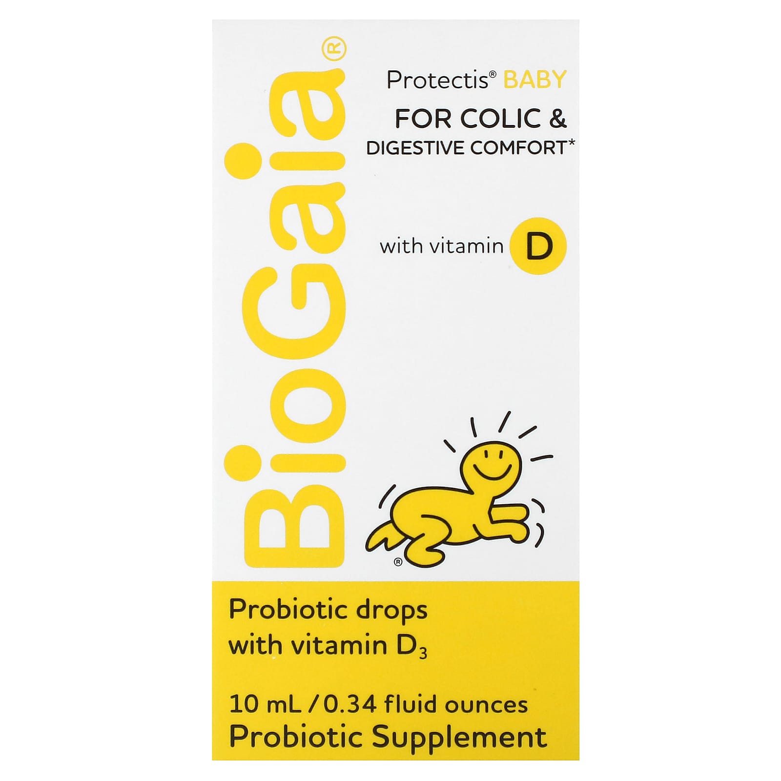 BioGaia-Protectis Baby-Probiotic Drops-with Vitamin D-0.34 fl oz (10 ml)