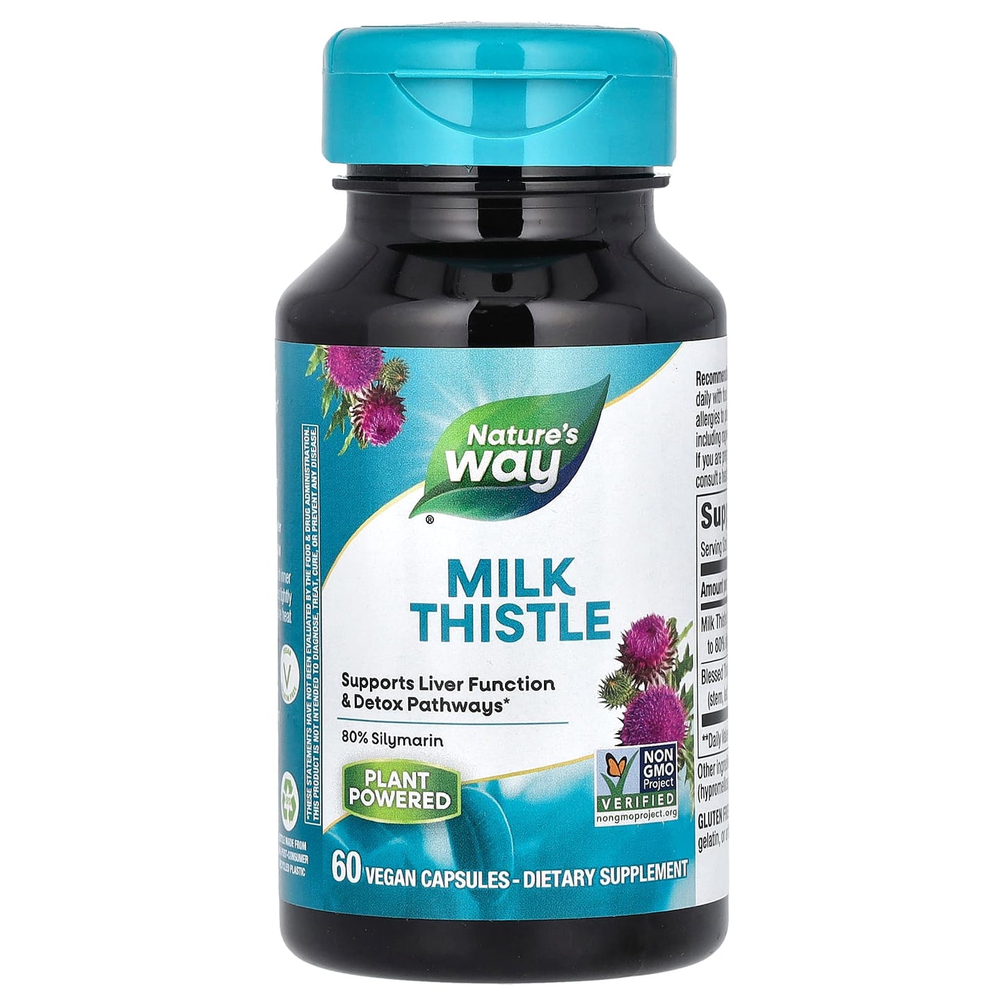 Nature's Way-Milk Thistle-60 Vegan Capsules