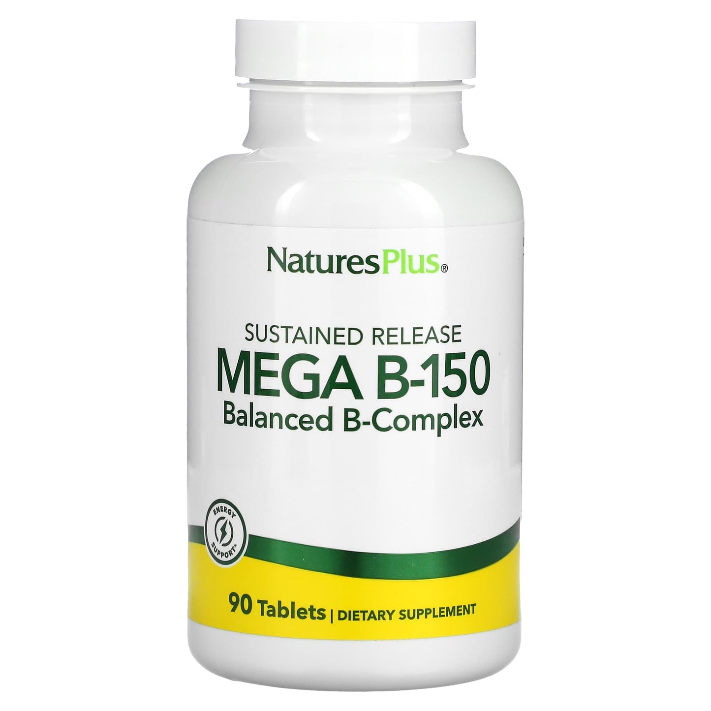 NaturesPlus-Sustained Release Mega B-150-90 Tablets