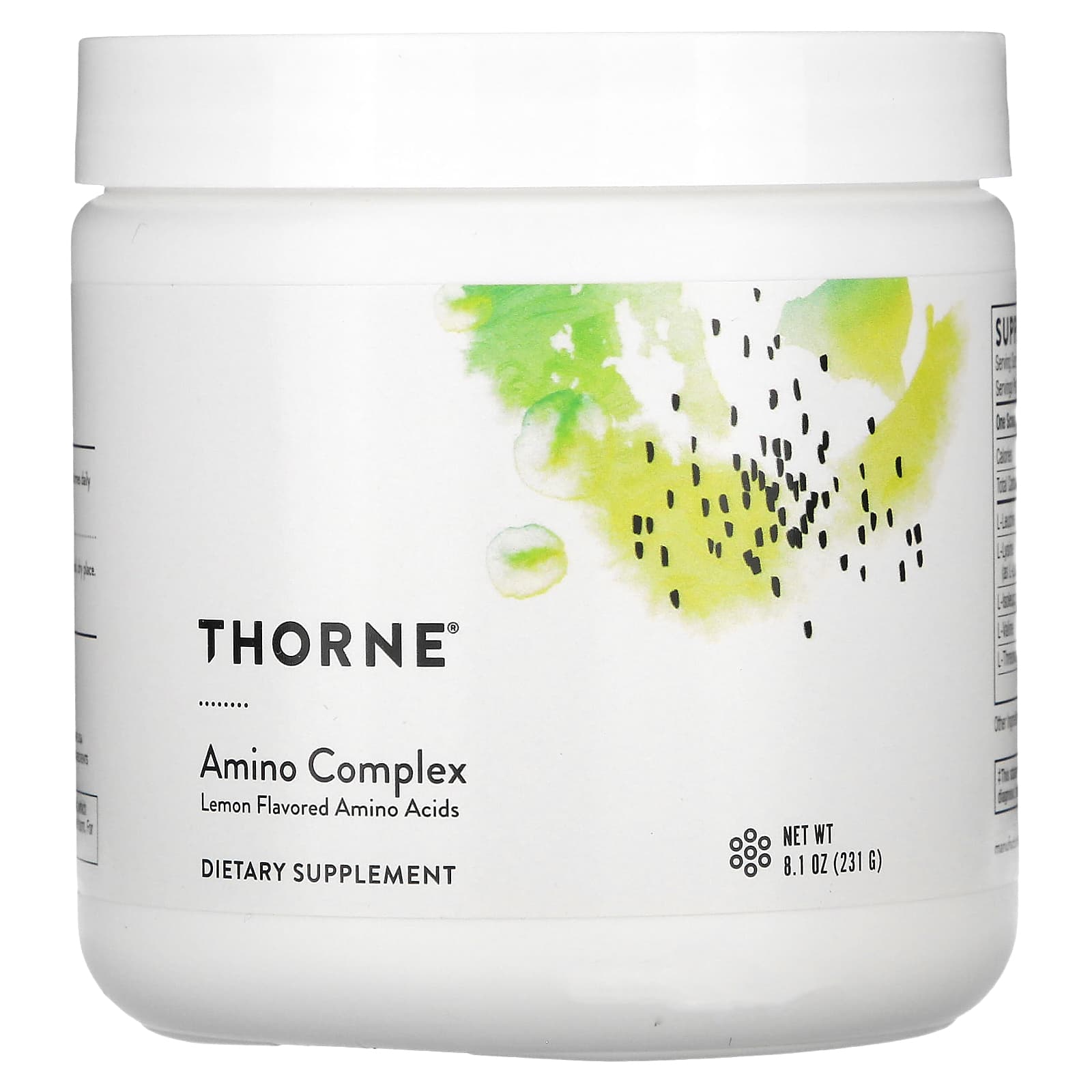 Thorne-Amino Complex-Lemon-8.1 oz (231 g)