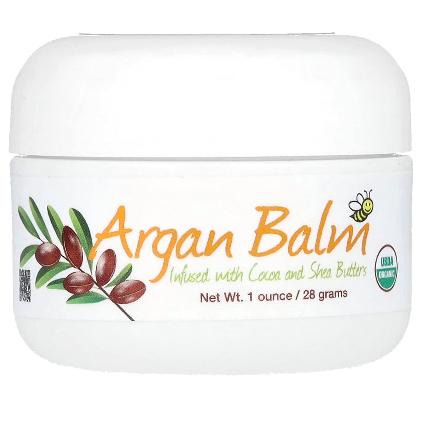 Sierra Bees-Argan Balm with Cocoa & Shea Butters-1 oz (28 g)