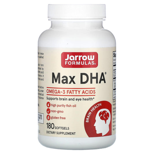 Jarrow Formulas-Max DHA-180 Softgels