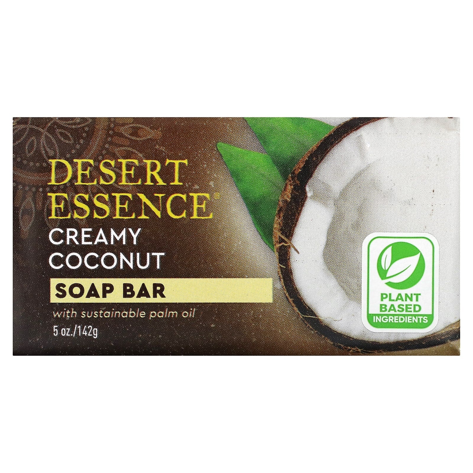 Desert Essence-Soap Bar-Creamy Coconut-5 oz (142 g)