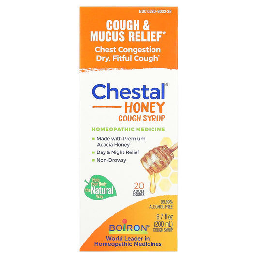 Boiron-Chestal Honey-Cough Syrup -6.7 fl oz (200 ml)