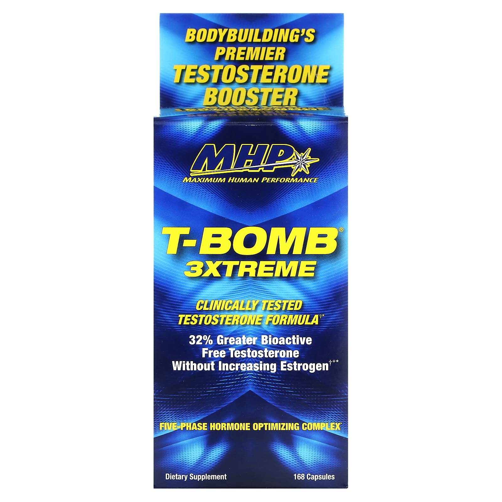 MHP-T-Bomb 3Xtreme-168 Capsules