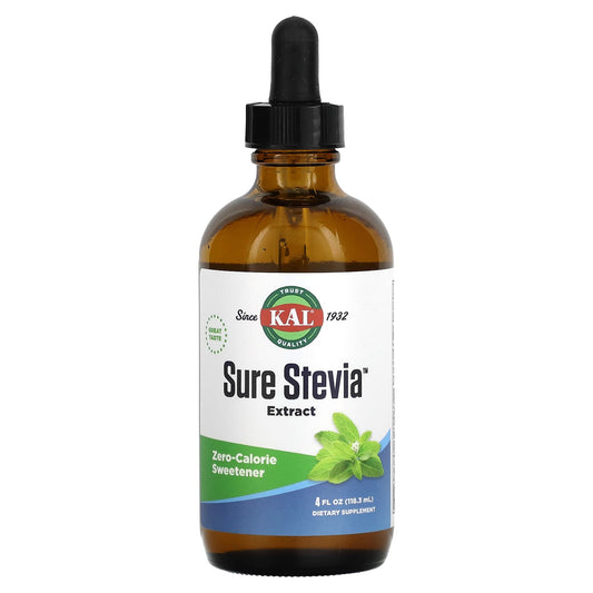 KAL-Sure Stevia Extract-4 fl oz (118.3 ml)