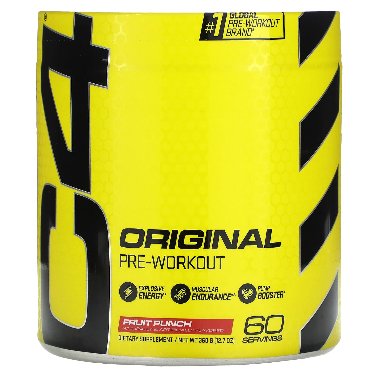 Cellucor-C4 Original-Pre-Workout-Fruit Punch-12.7 oz (360 g)