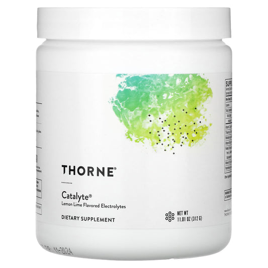 Thorne-Catalyte-Lemon Lime Flavored Electrolytes-11.01 oz (312 g)