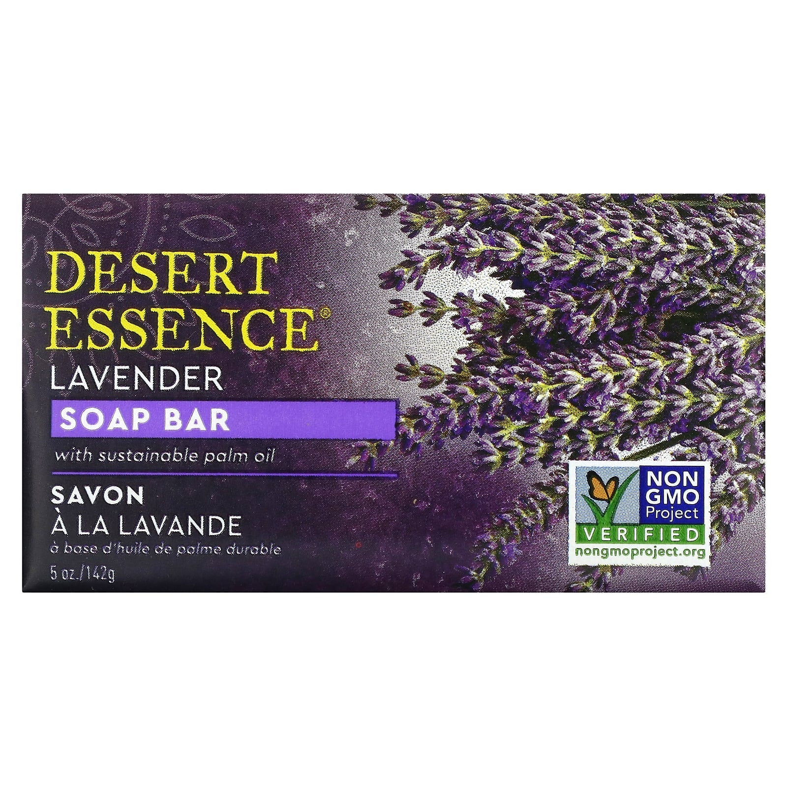 Desert Essence-Soap Bar-Lavender-5 oz (142 g)