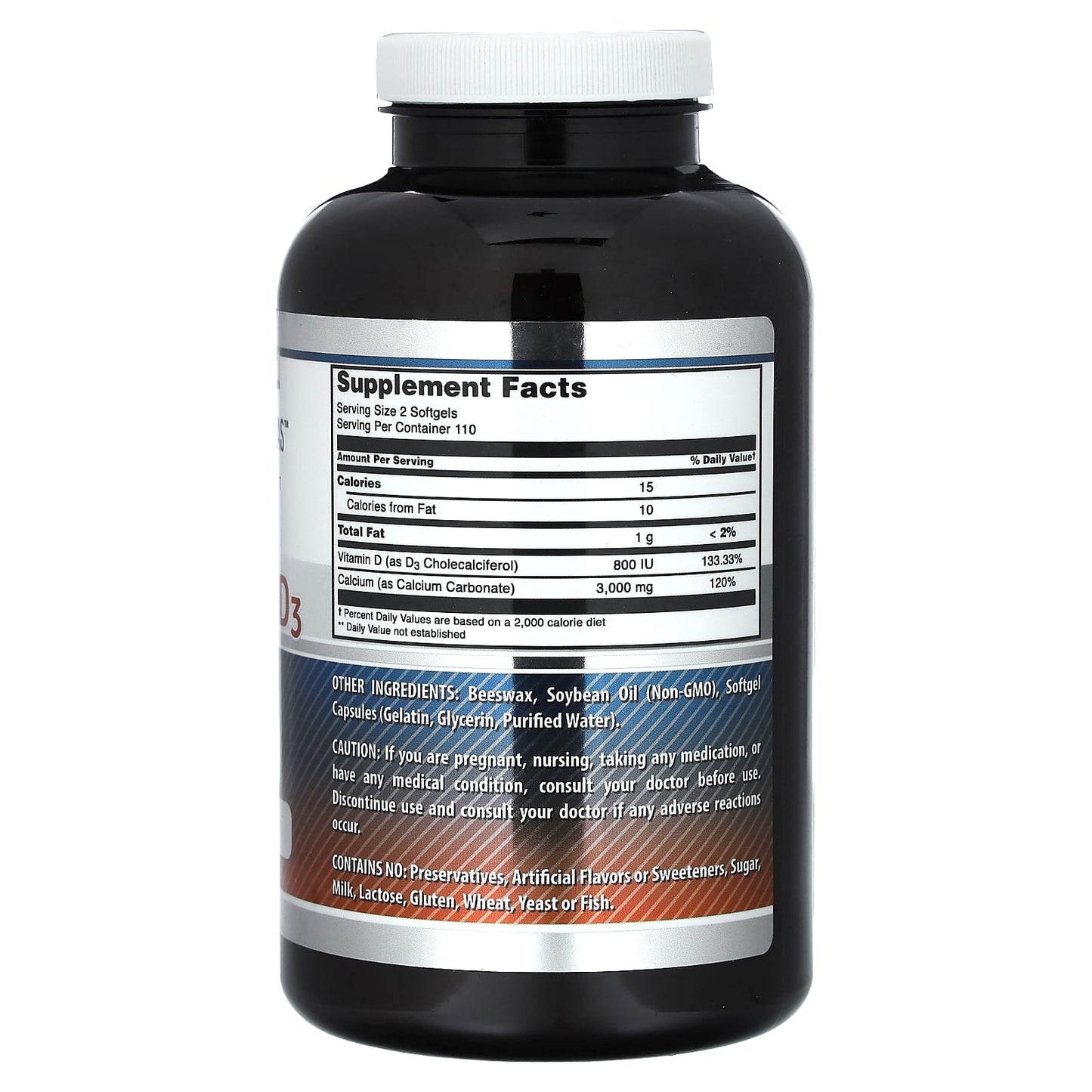 Amazing Nutrition, Amazing Formulas, Calcium with Vitamin D3, 220 Softgels