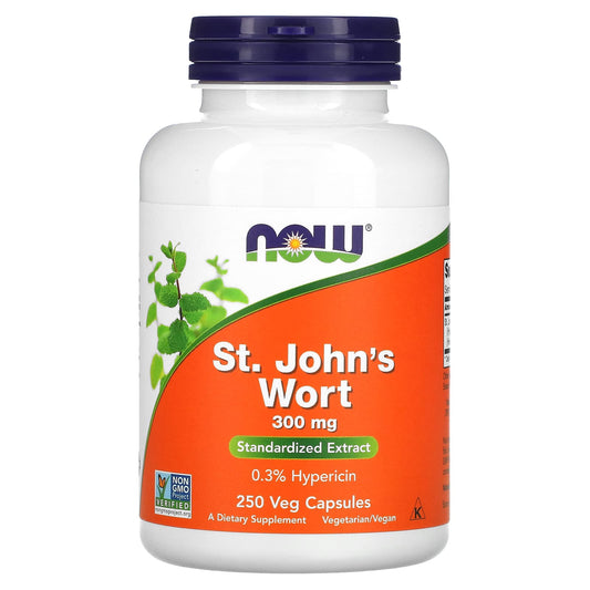 NOW Foods-St. John's Wort-300 mg-250 Veg Capsules