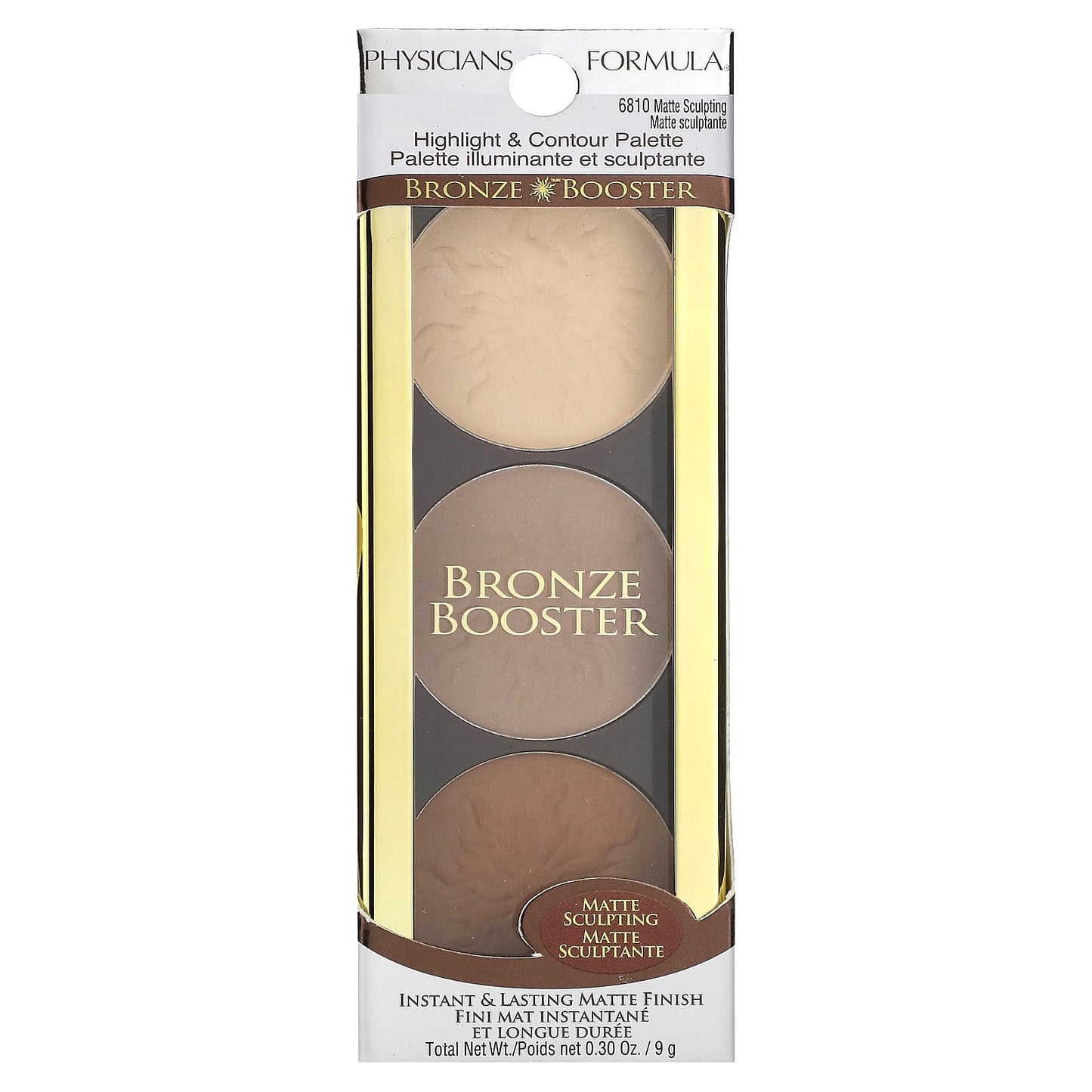 Physicians Formula, Highlight & Contour Palette, Bronze Booster, Matte Sculpting, 0.30 oz (9 g)