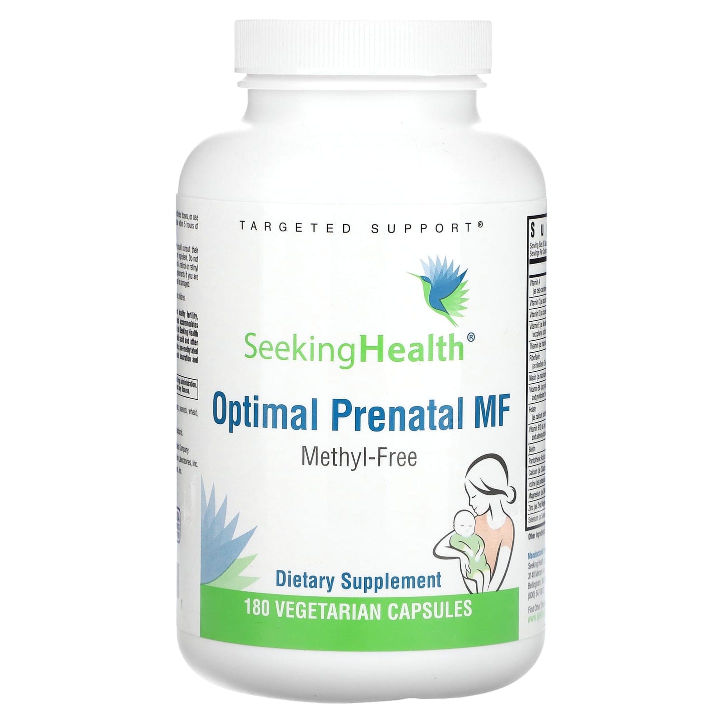 Seeking Health-Optimal Prenatal MF-180 Vegetarian Capsules