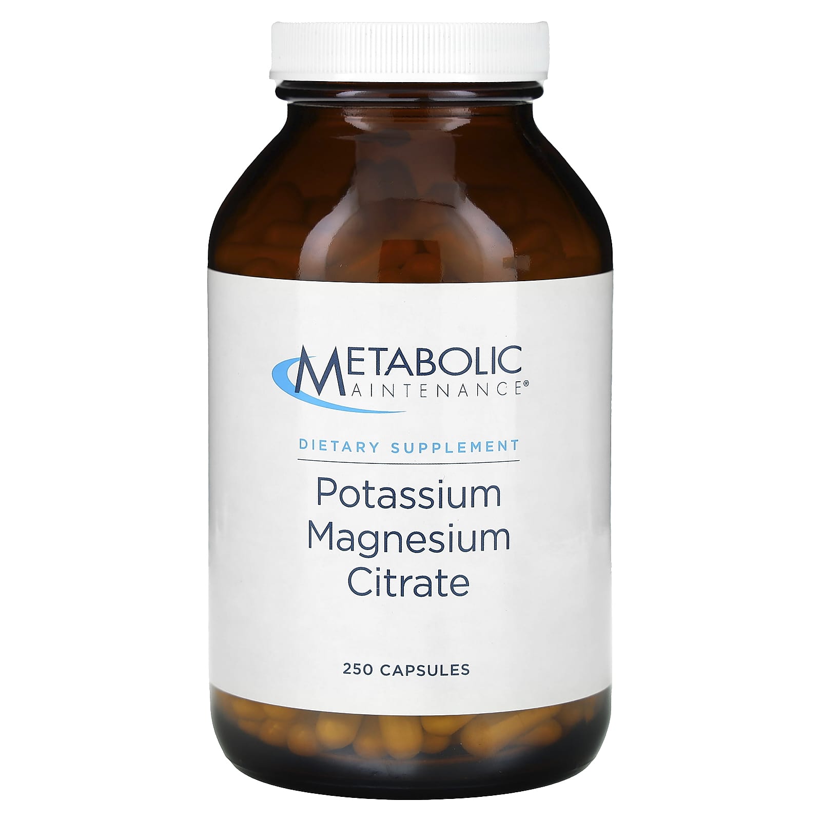 Metabolic Maintenance-Potassium Magnesium Citrate-250 Capsules