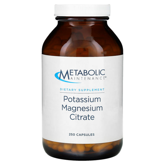 Metabolic Maintenance-Potassium Magnesium Citrate-250 Capsules