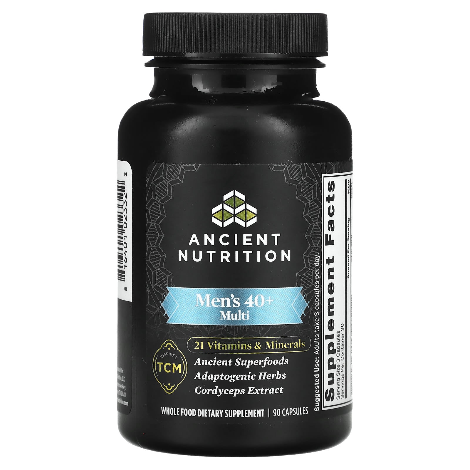 Ancient Nutrition-Men's 40+ Multi-90 Capsules