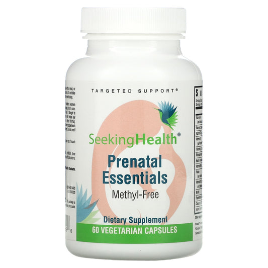 Seeking Health-Prenatal Essentials-Methyl-Free-60 Vegetarian Capsules