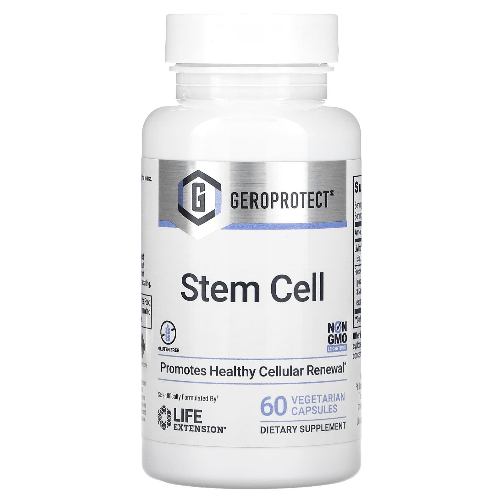 Life Extension-Geroprotect-Stem Cell-60 Vegetarian Capsules